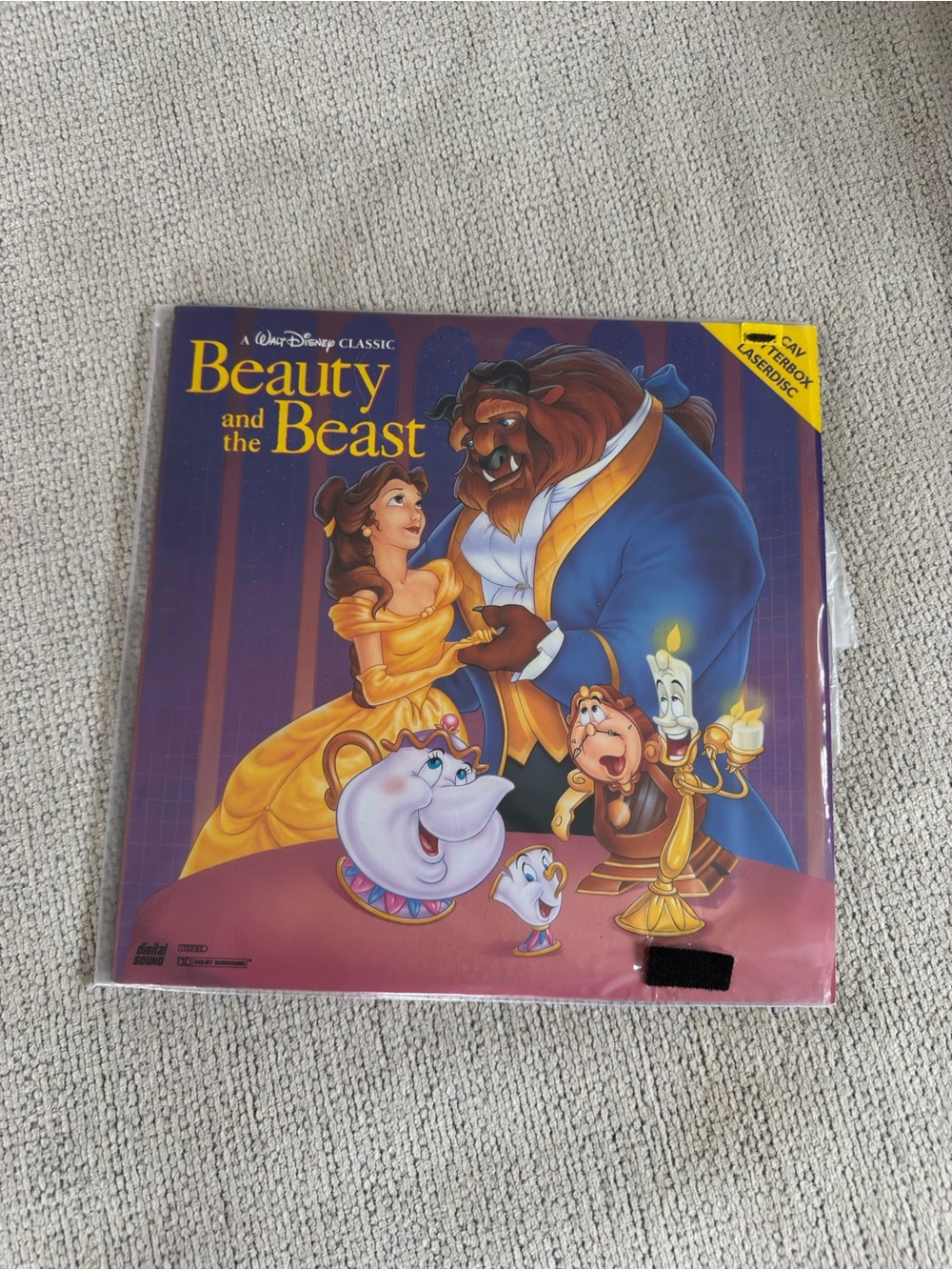 Disney‎ Beauty and the Beast Laserdisc